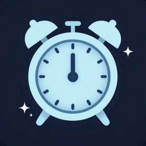 Affirmation Alarm Clock App app icon