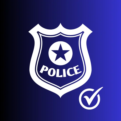 Police Exam Prep App app icon