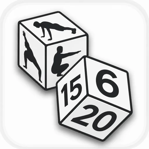 Workout Dice: Workout Anytime app icon